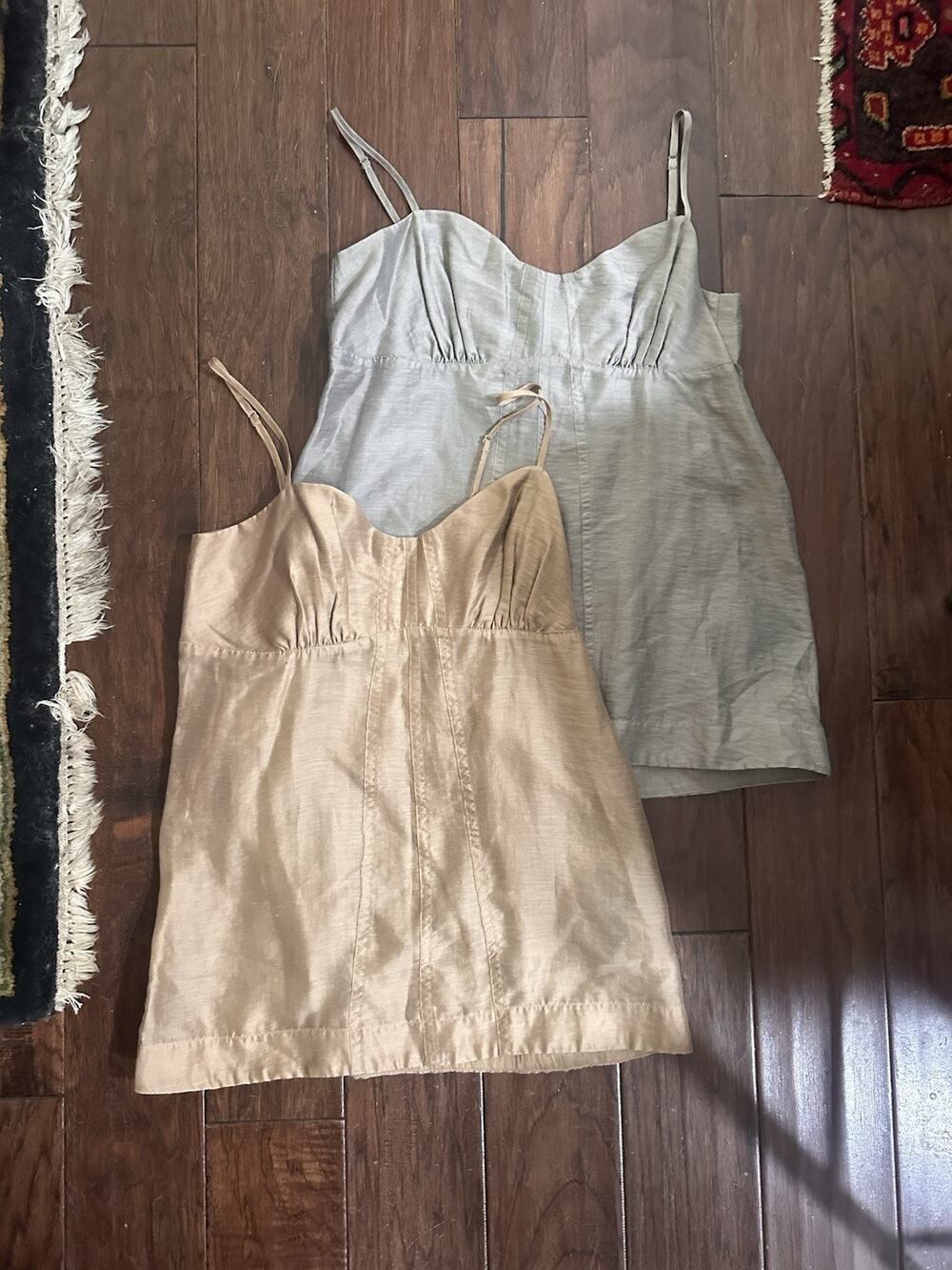 H&M Lot 2 Camisoles 2025 Med Collection Influencer Favorite NWOT
